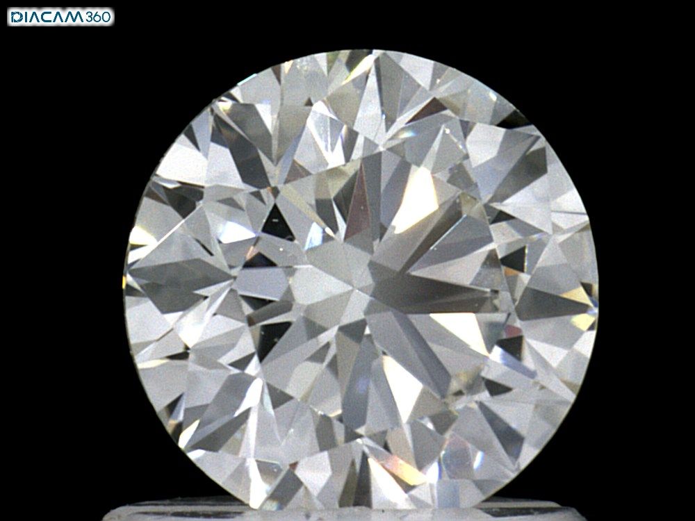 Diamante Naturale Taglio Brillante 1ct G/VG/VG I VS2 - GIA - 6.26x6.3x3.96mm