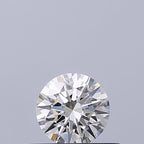 Diamante Naturale Taglio Brillante 0.32ct 3EX F VVS1 - IGI - 4.4x4.44x2.71mm