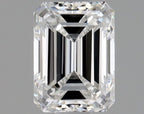 Diamante Naturale Taglio Smeraldo 0.9ct VG/VG D VVS2 - GIA - 6.28x4.61x3.2mm