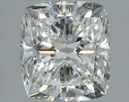 Diamante Taglio Cushion Brillante 1.53ct EX/EX G VVS1 - GIA - 7.06x6.28x4.29mm