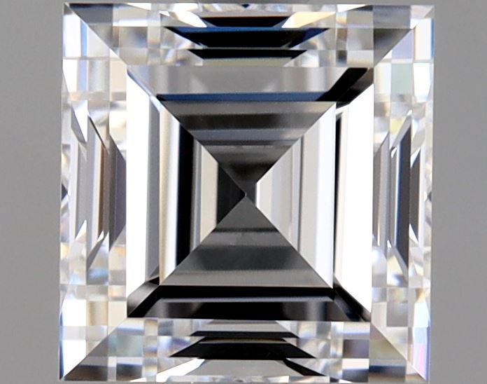Diamante Taglio Radiant Quadrato 1.01ct EX/EX E VS1 - GIA - 5.38x5.28x3.69mm