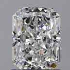 Diamante Naturale Taglio Radiant 0.92ct EX/EX E VS1 - GIA - 6.37x4.86x3.34mm