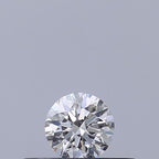 Diamante Naturale Taglio Brillante 0.18ct 3EX D VS1 - GIA - 3.61x3.64x2.27mm