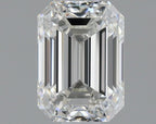 Diamante Naturale Taglio Smeraldo 0.9ct VG/VG G IF - GIA - 6.38x4.58x3.19mm