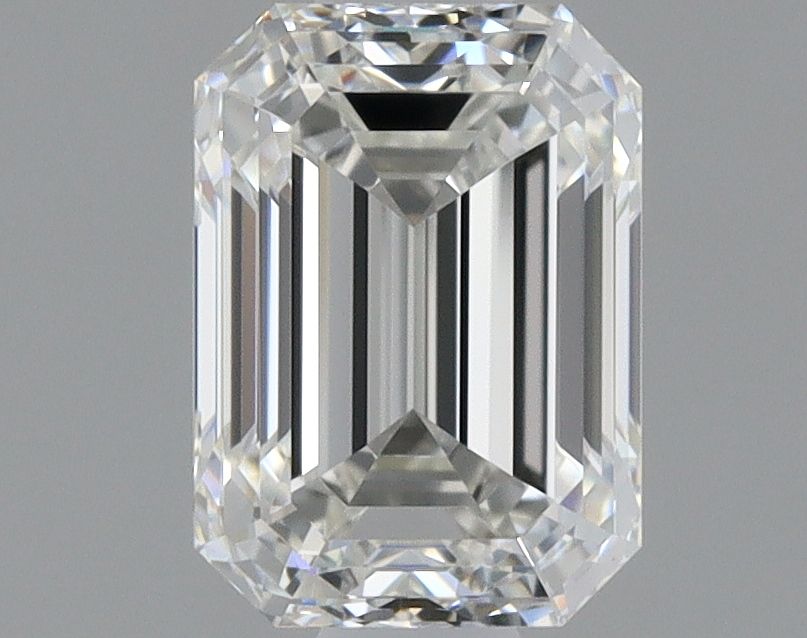 Diamante Naturale Taglio Smeraldo 0.9ct VG/VG G IF - GIA - 6.38x4.58x3.19mm