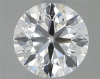 Diamante Naturale Taglio Brillante 0.6ct VG/EX/EX D VS1 - IGI - 5.27x5.31x3.39mm
