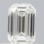 Diamante Naturale Taglio Smeraldo 0.28ct VG/EX F VS1 - GIA - 4.74x3.11x1.9mm