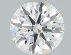 Diamante Naturale Taglio Brillante 0.37ct 3EX F IF - IGI - 4.61x4.63x2.85mm
