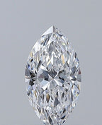 Diamante Naturale Taglio Marquise 0.4ct EX/EX D VS1 - GIA - 7.14x3.81x2.44mm
