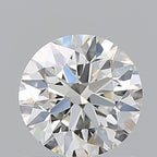 Diamante Naturale Taglio Brillante 1.05ct 3EX J IF - GIA - 6.48x6.44x4.07mm