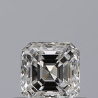Diamante Taglio Smeraldo Quadrato 0.33ct VG/EX D IF - GIA - 3.9x3.83x2.61mm