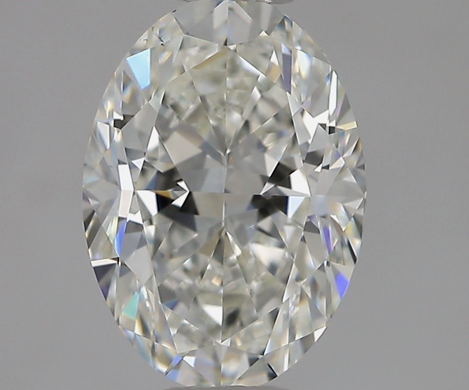 Diamante Naturale Taglio Ovale 1.3ct VG/EX H VS2 - GIA - 8.42x6.02x3.88mm