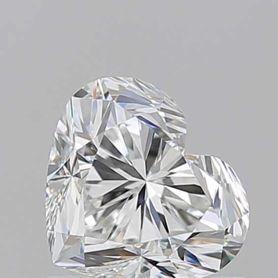 Diamante Naturale Taglio Cuore 1.02ct EX/EX G VVS1 - GIA - 5.84x6.77x4.32mm
