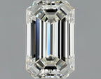 Diamante Naturale Taglio Smeraldo 1.01ct EX/VG J VS1 - GIA - 7.45x4.63x3.05mm