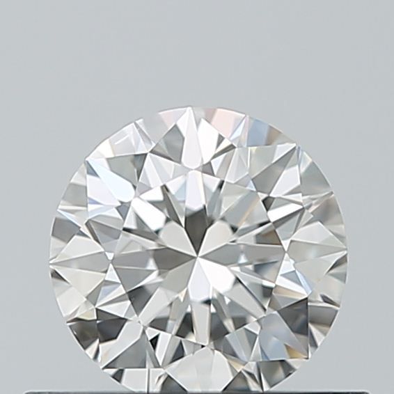 Diamante Naturale Taglio Brillante 0.5ct VG/EX/EX F VS1 - IGI - 5.01x5.07x3.17mm