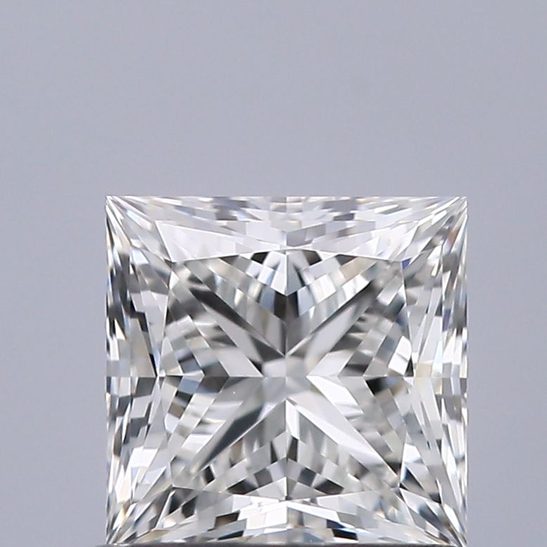 Diamante Naturale Taglio Princess 0.8ct EX/EX I VVS2 - GIA - 4.99x4.95x3.66mm