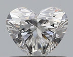 Diamante Naturale Taglio Cuore 0.52ct EX/EX G VVS1 - GIA - 4.88x5.58x3.25mm