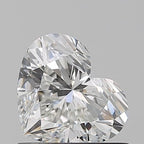 Diamante Naturale Taglio Cuore 0.7ct EX/EX G VVS1 - GIA - 5.3x6.29x3.58mm