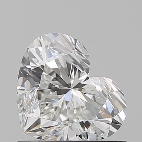 Diamante Naturale Taglio Cuore 0.7ct EX/EX G VVS1 - GIA - 5.3x6.29x3.58mm