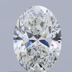 Diamante Naturale Taglio Ovale 0.51ct EX/EX G VS1 - IGI - 6.38x4.5x2.79mm