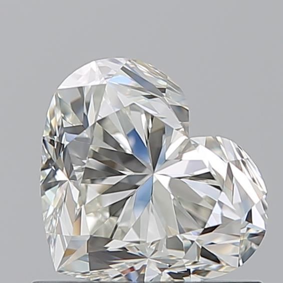 Diamante Naturale Taglio Cuore 0.91ct EX/EX J IF - GIA - 5.61x6.6x4.12mm