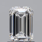 Diamante Naturale Taglio Smeraldo 1.01ct VG/EX E VS1 - GIA - 6.92x4.55x3.09mm