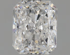 Diamante Naturale Taglio Radiant 1.01ct VG/EX E VS1 - GIA - 6.18x5.07x3.59mm