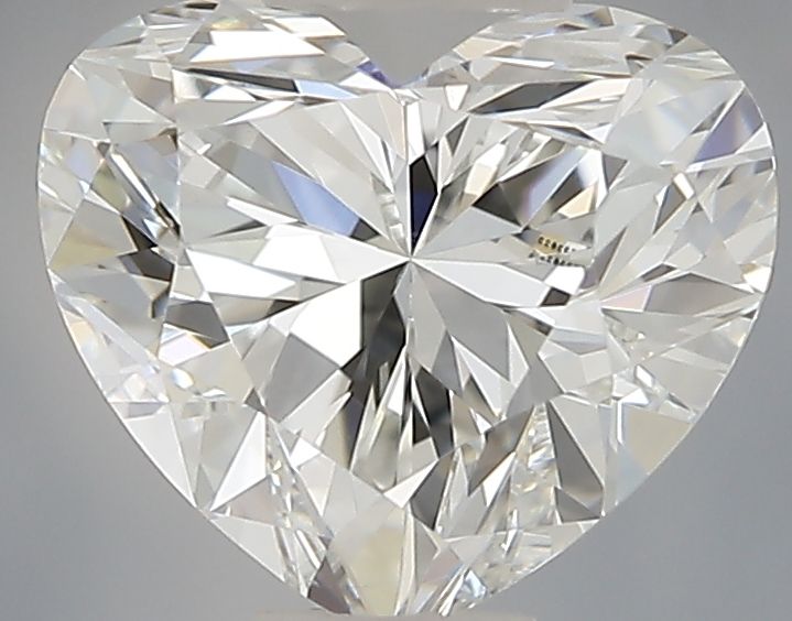 Diamante Naturale Taglio Cuore 0.9ct G/VG F VS2 - IGI - 5.7x6.57x3.95mm