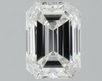 Diamante Naturale Taglio Smeraldo 0.5ct VG/EX G VS2 - GIA - 5.38x3.86x2.63mm
