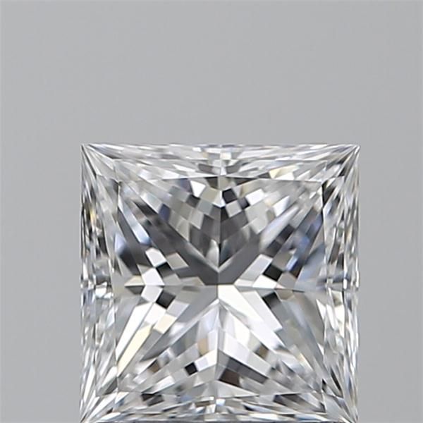 Diamante Naturale Taglio Princess 1.03ct EX/EX D IF - GIA - 5.73x5.6x3.89mm