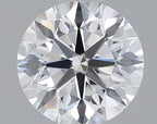 Diamante Naturale Taglio Brillante 0.5ct 3EX F VS1 - IGI - 4.99x5.03x3.18mm