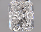 Diamante Naturale Taglio Radiant 1.01ct EX/VG H VS1 - GIA - 6.0x4.8x3.52mm