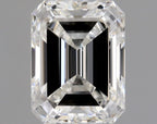 Diamante Naturale Taglio Smeraldo 0.55ct VG/EX H VVS1 - GIA - 5.35x4.07x2.71mm