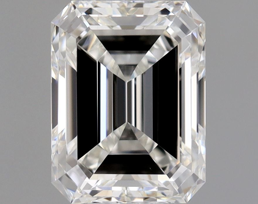 Diamante Naturale Taglio Smeraldo 0.55ct VG/EX H VVS1 - GIA - 5.35x4.07x2.71mm