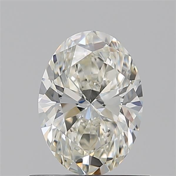 Diamante Naturale Taglio Ovale 0.77ct EX/EX J VVS1 - GIA - 7.15x5.1x3.26mm