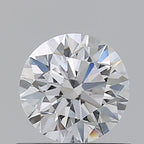 Diamante Naturale Taglio Brillante 0.68ct 3EX D VVS1 - GIA - 5.59x5.55x3.51mm