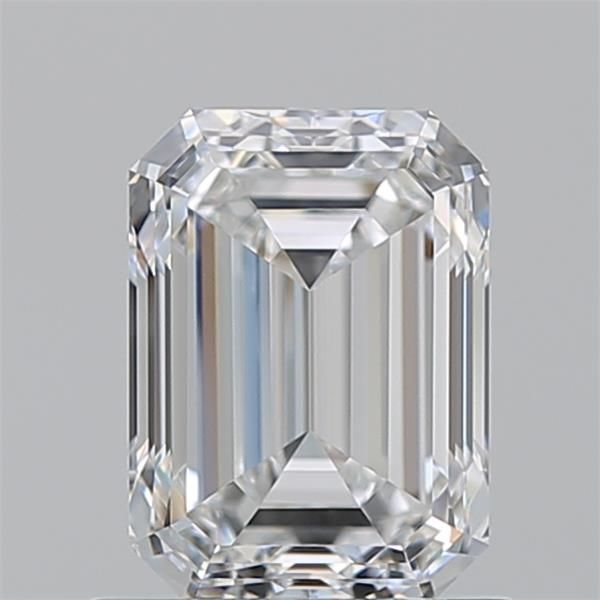 Diamante Naturale Taglio Smeraldo 1.21ct EX/EX E VVS1 - GIA - 6.97x5.05x3.52mm