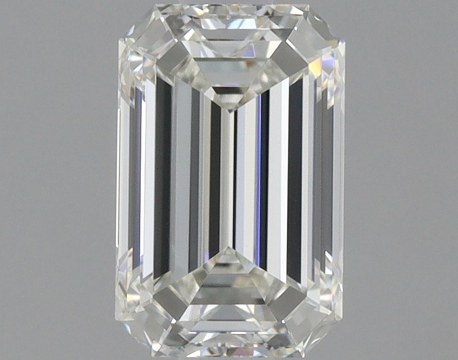 Diamante Naturale Taglio Smeraldo 1.04ct VG/VG J VVS1 - GIA - 7.32x4.7x3.11mm