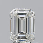 Diamante Naturale Taglio Smeraldo 0.7ct VG/EX I VS1 - GIA - 5.95x4.25x2.81mm