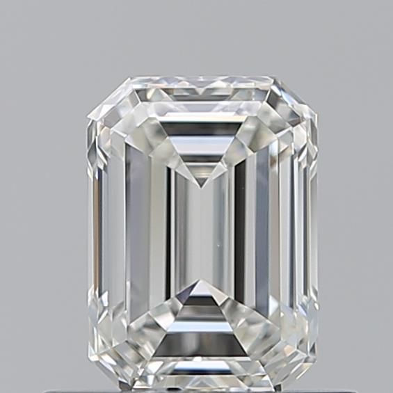 Diamante Naturale Taglio Smeraldo 0.7ct VG/EX I VS1 - GIA - 5.95x4.25x2.81mm