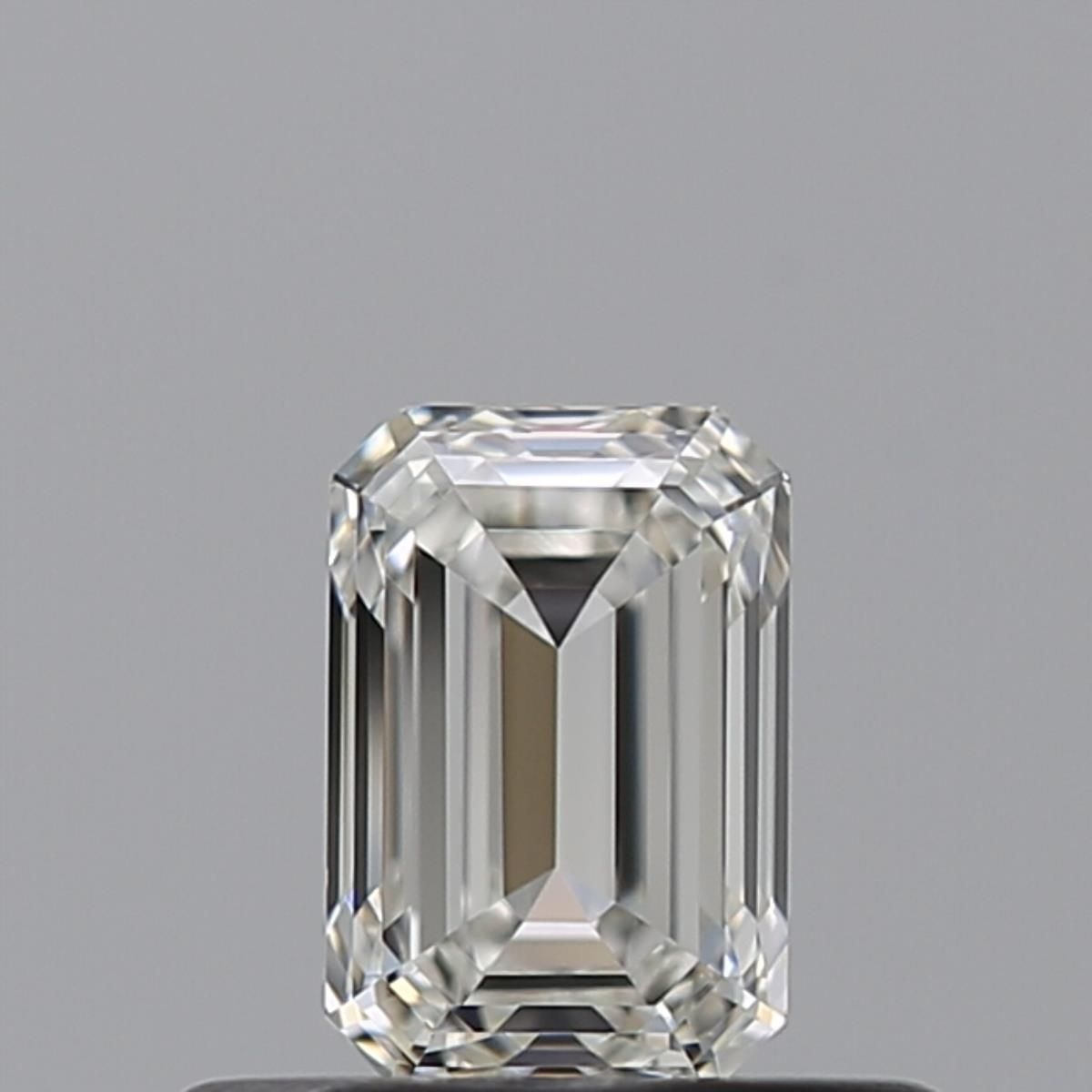 Diamante Naturale Taglio Smeraldo 0.46ct VG/EX I IF - GIA - 5.16x3.46x2.41mm