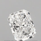 Diamante Naturale Taglio Radiant 0.5ct EX/EX E VS1 - GIA - 5.21x4.0x2.75mm