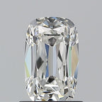 Diamante Naturale Taglio Old Miner 0.9ct VG/EX G VVS1 - GIA - 7.37x4.51x3.16mm