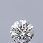 Diamante Naturale Taglio Brillante 0.37ct EX/VG/EX I VS2 - GIA - 4.6x4.61x2.87mm
