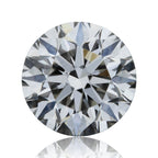 Diamante Naturale Taglio Brillante 0.5ct VG/EX/EX H VVS2 - GIA - 5.03x5.01x3.2mm