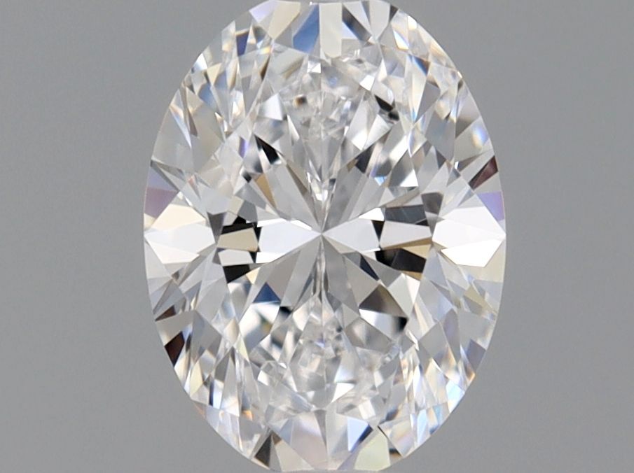 Diamante Naturale Taglio Ovale 0.5ct VG/VG D VS1 - GIA - 5.98x4.4x2.87mm