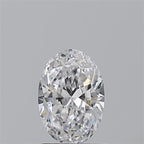 Diamante Naturale Taglio Ovale 1ct VG/VG D IF - GIA - 8.13x5.59x3.16mm