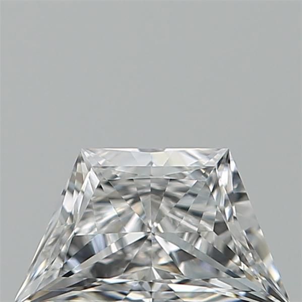 Diamante Naturale Taglio Trapezio 0.43ct G/EX E IF - GIA - 6.77x3.9x2.48mm