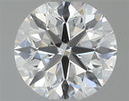 Diamante Naturale Taglio Brillante 0.6ct 3EX E VVS2 - IGI - 5.31x5.34x3.37mm