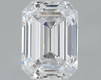 Diamante Naturale Taglio Smeraldo 0.51ct EX/VG D VS1 - GIA - 5.19x3.78x2.63mm